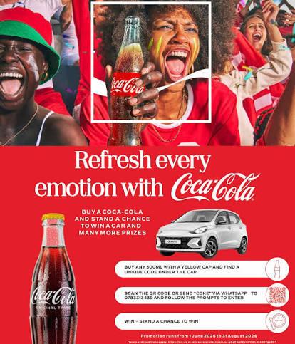 Coca-Cola Rewards Zimbabwean Consumers in FIFA World Cup 2026™ Promotion