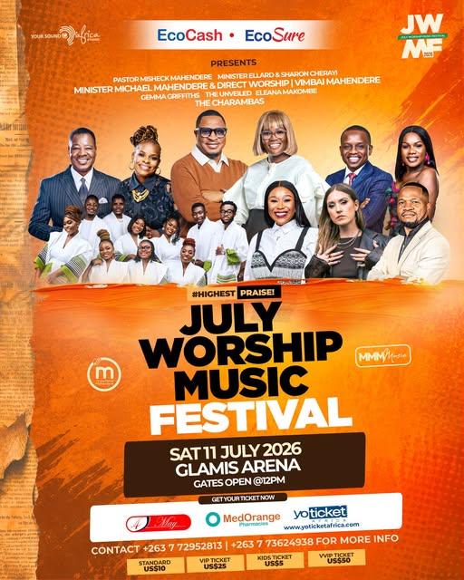 July Worship Music Festival Returns with The Highest Praise Theme